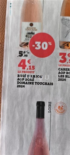 Valle della Loira Rosé d'Anjou Domaine Touchais 2024
