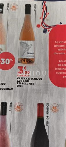 Loiretal Cabernet d’Anjou Les Bleumes 2024