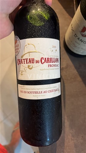 Bordeaux Fronsac Château Carillon 2009