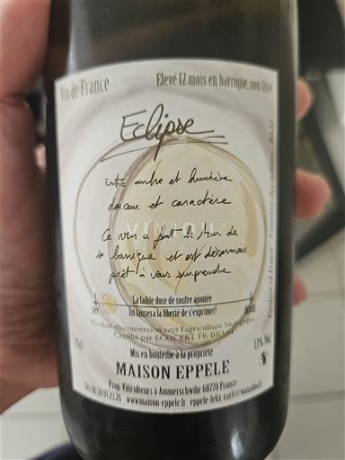 Alsace Unspecified Grand Cru Maison Eppélé Eclipse Non-Vintage