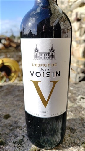 Bordeaux Saint-Émilion Grand Cru Grand Cru Jean Voisin L'Esprit de Jean Voisin 2019