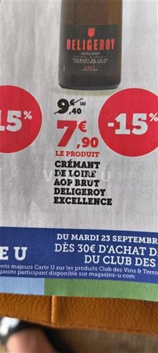 Loiretal Crémant de Loire Deligeroy Excellence Ohne Jahrgang