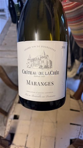Bourgogne Maranges Château La Crée 2018