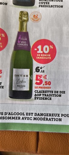 Rhône Valley Clairette de Die Club Vins Terroirs Tradition Évidence Non-Vintage