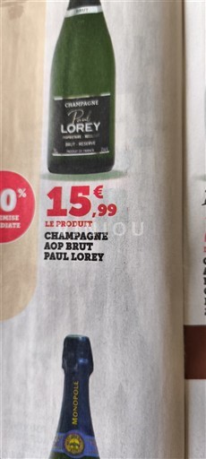 Champagne Paul Lorey Niet-geïntegreerd