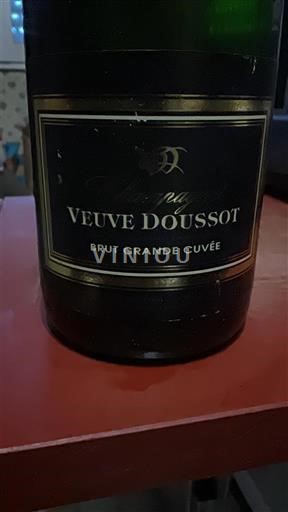 Champaña Champán Veuve Doussot Brut Grande Sin añada