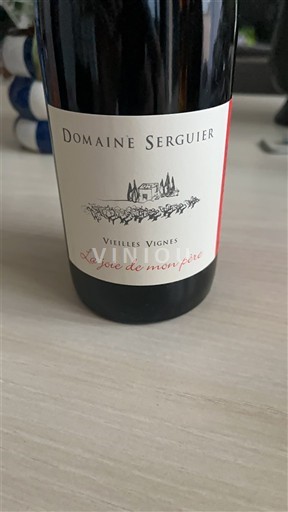 Rona dolina Châteauneuf-du-Pape Domaine Serguier La joie de mon père 2022