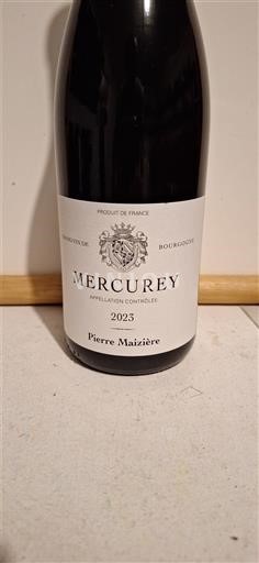Burgundija Mercurey Pierre Maizière 2023