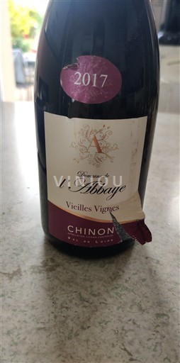 Loiretal Chinon Domaine L'Abbaye Vieilles Vignes 2017