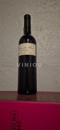 Vin Rouge sec Cuvée des Amis d'Ibry Saint Georges Ibry 2023 France Languedoc et Roussillon Côtes de Thongue IGP