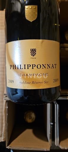 Champagne Philipponnat Sublime Réserve Sec 2009