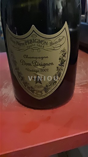 Champagne Sâm-panh Moët & Chandon Dom Pérignon 2002