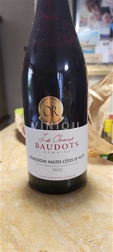 Borgogna Non specificato Les Champs Baudots 2022