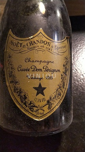 Champaña Champán Moët & Chandon Dom Pérignon 1985