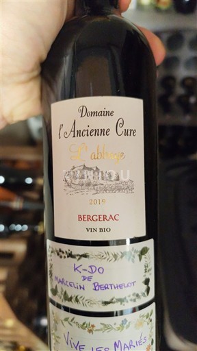 Zuidwest-Frankrijk Bergerac Domaine L'ancienne cure L'Abbaye 2019