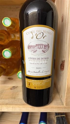 Southwest Côtes de Duras Les Monts Or des Monts d'Or 2021