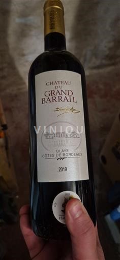 Bordeaux Blaye-côtes-de-bordeaux Château Grand Barrail 2019