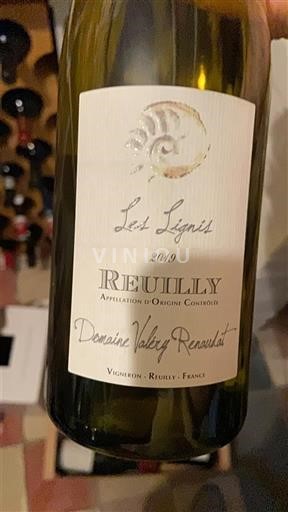Loiretal Reuilly Domaine Valéry Renaudat Les Lignis 2019