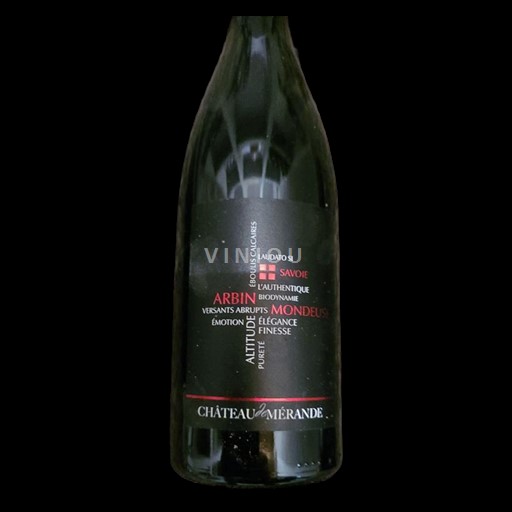 Savoie and Bugey Mondeuse Château Mérande Altitude 2022