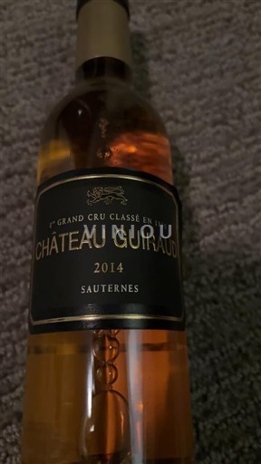 Bordeaux Sauternes Premier Cru Château Guiraud 2014