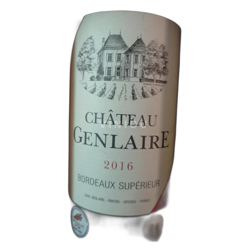 Bordeaux Bordeaux supérieur Château Genlaire 2016