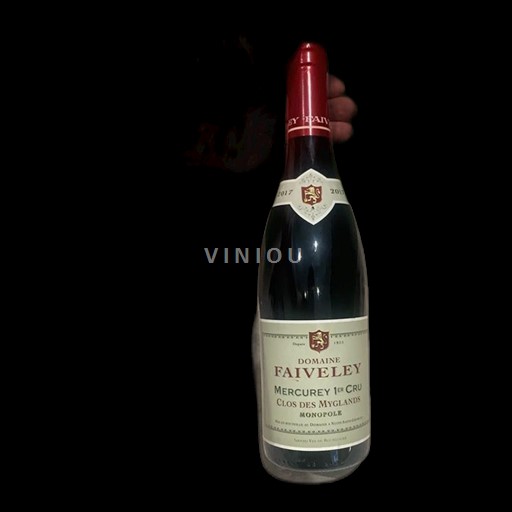 Bourgogne Mercurey Premier Cru Domaine Faiveley Clos des Myglands 2017