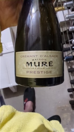 Vin Effervescent Blanc sec Prestige Maison Muré 2024 France Alsace Crémant-d'alsace AOC
