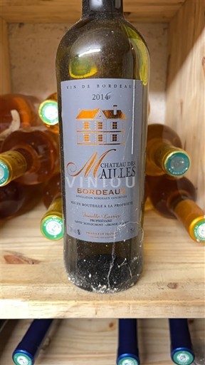 Burdeos Bordeaux Château Des Mailles 2014