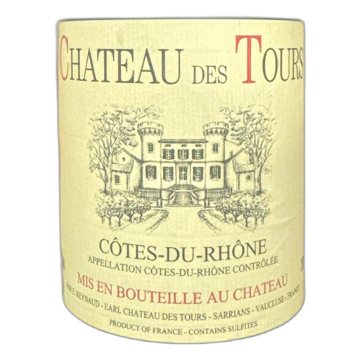 Rhônevallei Côtes-du-rhône Château des Tours Réserve 2017