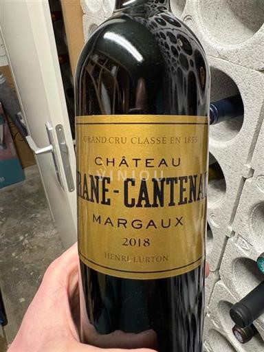 Bordeaux Margaux Château Brane-Cantenac 2018