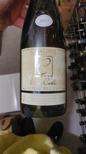 Loiretal Chaume Château Bellevue Carla 2005