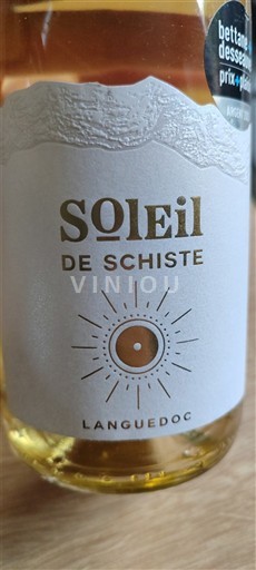Vin Blanc sec Soleil de Schiste 2022 France Languedoc AOC