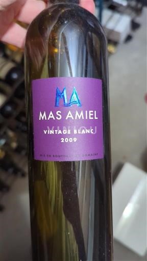 Roussillon Maury Mas Amiel Vintage Blanc 2009
