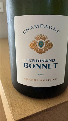 Champaña Champán Ferdinand Bonnet Grande Réserve Sin añada