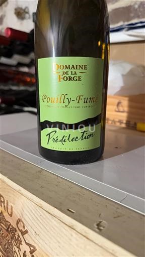Loiretal Pouilly Fumé Domaine La Forge Prédilection 2022