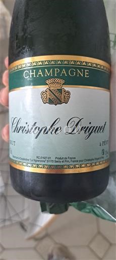 Champaña Champán Christophe Driguet 2024