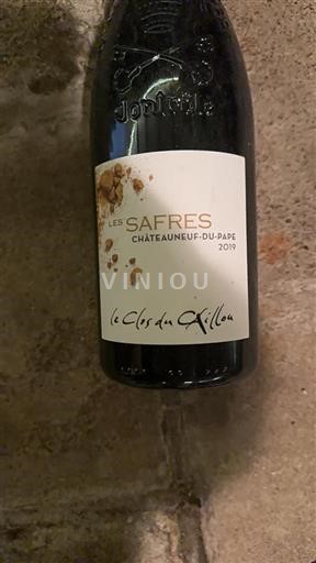Rhônen laakso Châteauneuf-du-Pape Le Clos du Caillou Les Safres 2019