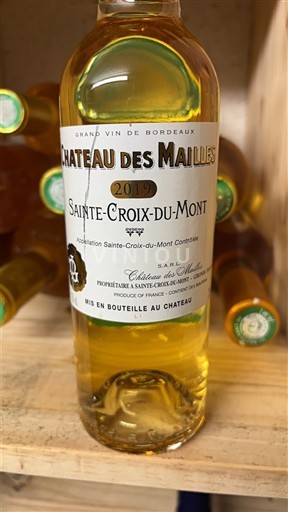 Bordeaux Sainte-Croix-Du-Mont Château Des Mailles 2019