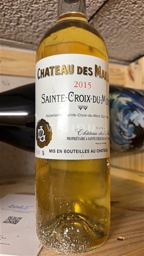 Bordeaux Sainte-Croix-Du-Mont Château Des Mailles 2015