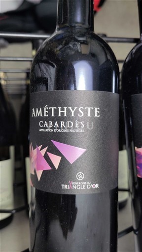 Languedoc Cabardès Vignobles du Triangle Or Améthyste 2020