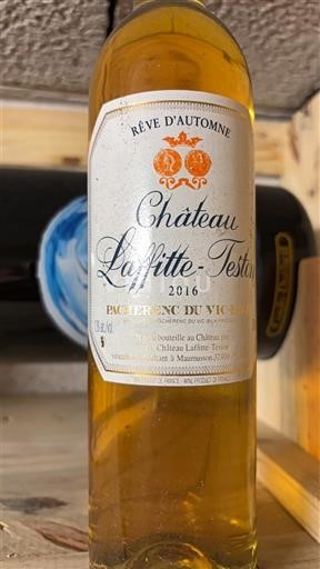 Lounais-Ranska Pacherenc-du-vic-bilh Château Laffitte-Teston Rêve d'Automne 2016