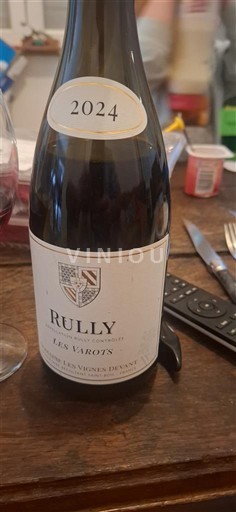 Vin Rouge sec Les Varots 2024 France Bourgogne Rully AOC