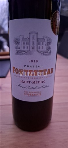 Bordéus Haut-Médoc Château Fontesteau 2019