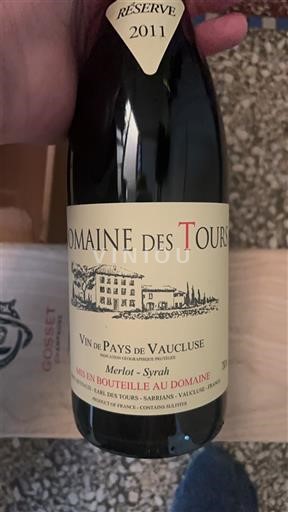 Valle del Ródano No especificado Domaine Des Tours Réserve 2011