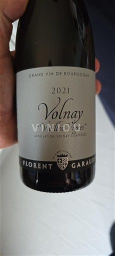 Bourgogne Volnay Florent Garaudet Vieilles Vignes 2021