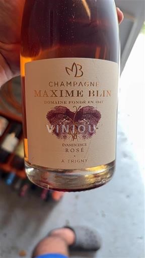 Champaña Champán Maxime Blin Évanescence Sin añada