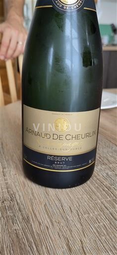 Champagne Sâm-panh Arnaud de Cheurlin Réserve Không niên vụ