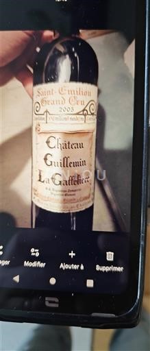 Bordeaux Saint-Émilion Château Guillenin La Gaffelière 2005