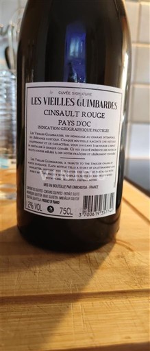Languedoc-Roussillon Pays d'Oc Les Vieilles Gimbardes Secretivm Non-Vintage