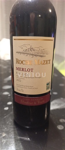 Languedoc-Roussillon Pays d'Oc Roche Mazet 2022